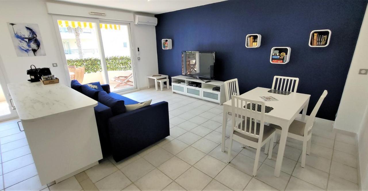 L'Atalante, 2 Pieces 47M2 Renove Residence Piscine Villeneuve-Loubet Luaran gambar